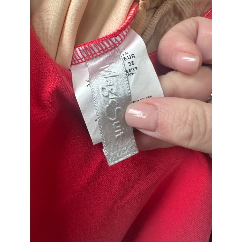 NEW Magicsuit Miraclesuit 8 Rita Tankini Top Swimsuit Tier Ruffle Set Skort B2 - Picture 3 of 4